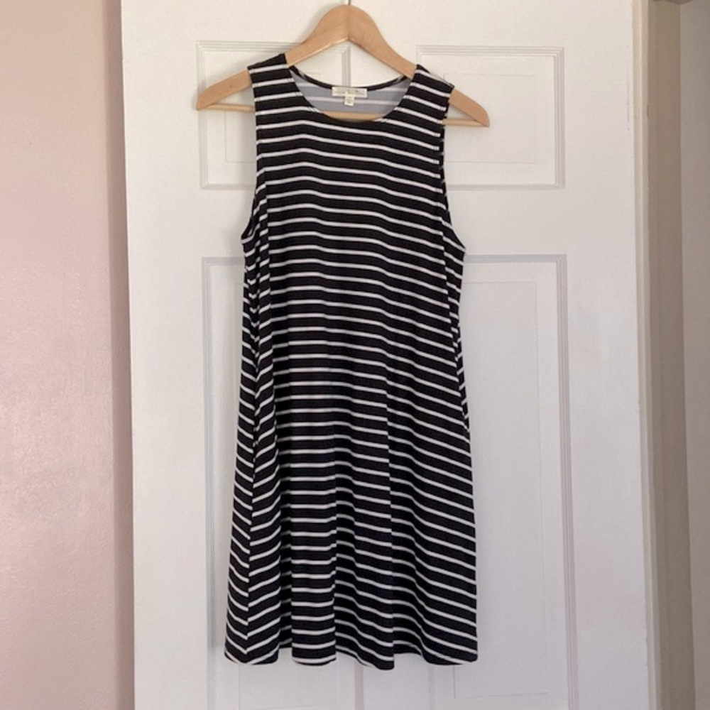 Stitch Fix Black/White Stripe Dress Size M